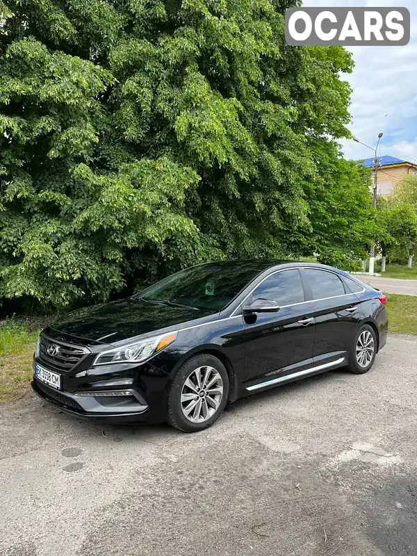 Седан Hyundai Sonata 2015 2.36 л. Автомат обл. Рівненська, Рівне - Фото 1/21