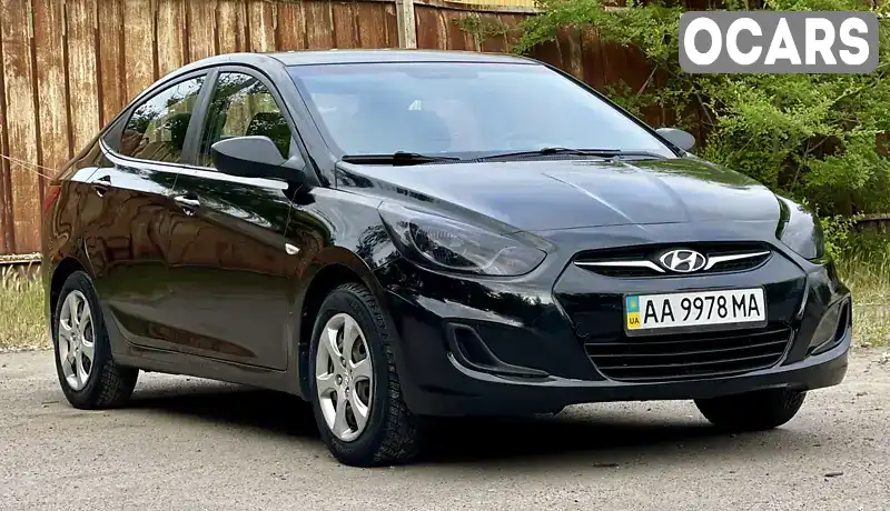 Седан Hyundai Accent 2012 1.4 л. Ручна / Механіка обл. Дніпропетровська, Дніпро (Дніпропетровськ) - Фото 1/15