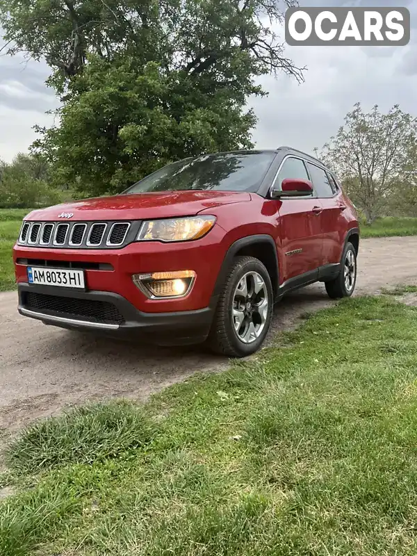 Позашляховик / Кросовер Jeep Compass 2018 2.36 л. Автомат обл. Житомирська, Бердичів - Фото 1/21