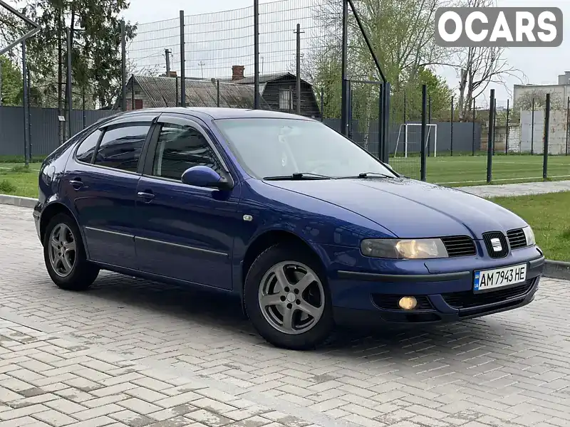 Хетчбек SEAT Leon 2003 1.9 л. Ручна / Механіка обл. Житомирська, Житомир - Фото 1/21