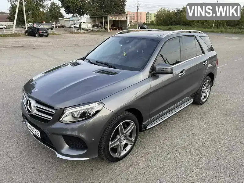 Позашляховик / Кросовер Mercedes-Benz GLE-Class 2016 3 л. Автомат обл. Чернівецька, Чернівці - Фото 1/13