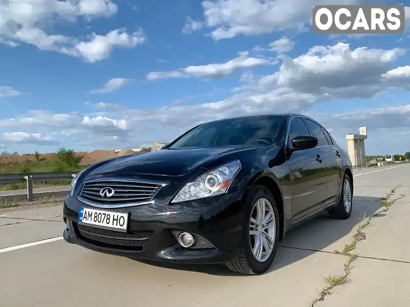 Седан Infiniti G25 2010 2.5 л. Автомат обл. Житомирська, Житомир - Фото 1/11