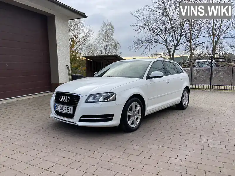 Хетчбек Audi A3 Sportback 2012 1.6 л. Ручна / Механіка обл. Тернопільська, Бучач - Фото 1/21