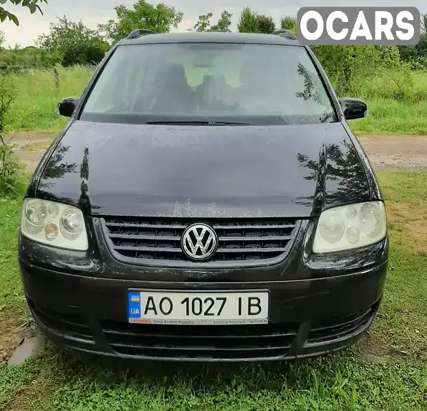 Мінівен Volkswagen Touran 2003 null_content л. Ручна / Механіка обл. Закарпатська, Ужгород - Фото 1/8