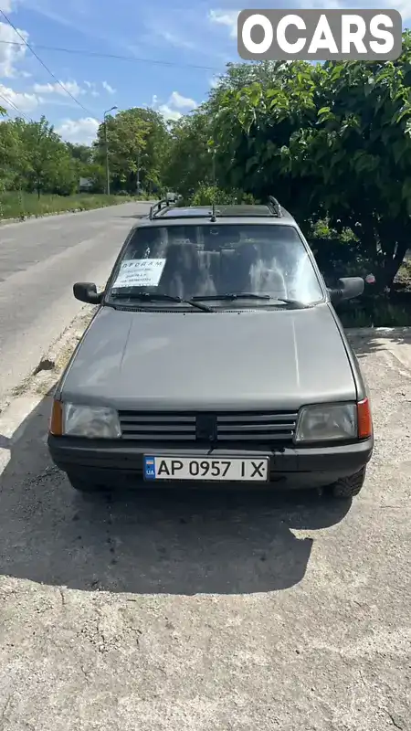 Хетчбек Peugeot 205 1989 1.91 л. Ручна / Механіка обл. Запорізька, Запоріжжя - Фото 1/7