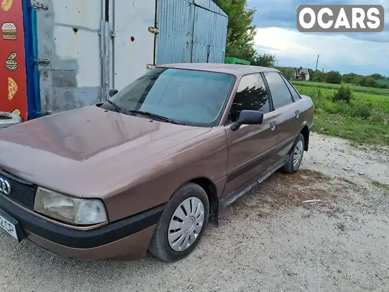 Седан Audi 80 1989 null_content л. Ручна / Механіка обл. Тернопільська, Кременець - Фото 1/6