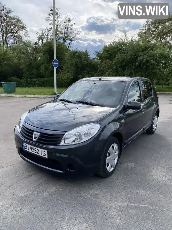 Хетчбек Dacia Sandero 2009 1.2 л. Ручна / Механіка обл. Полтавська, Гадяч - Фото 1/14