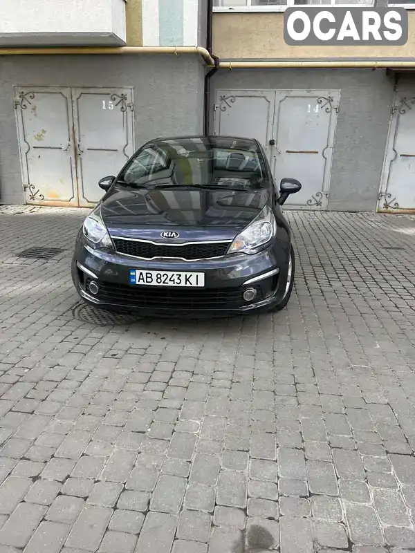 Седан Kia Rio 2016 1.4 л. Ручна / Механіка обл. Івано-Франківська, Івано-Франківськ - Фото 1/13