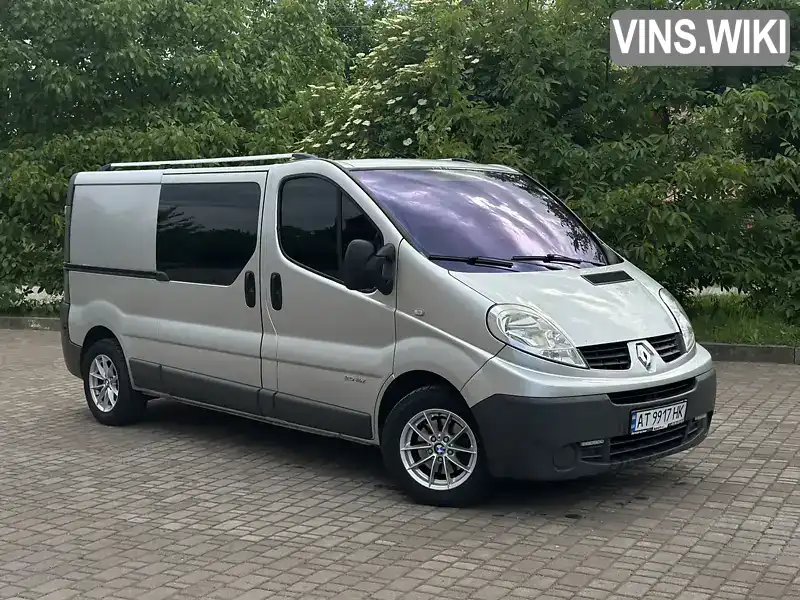 Мінівен Renault Trafic 2008 2 л. Ручна / Механіка обл. Івано-Франківська, Івано-Франківськ - Фото 1/21