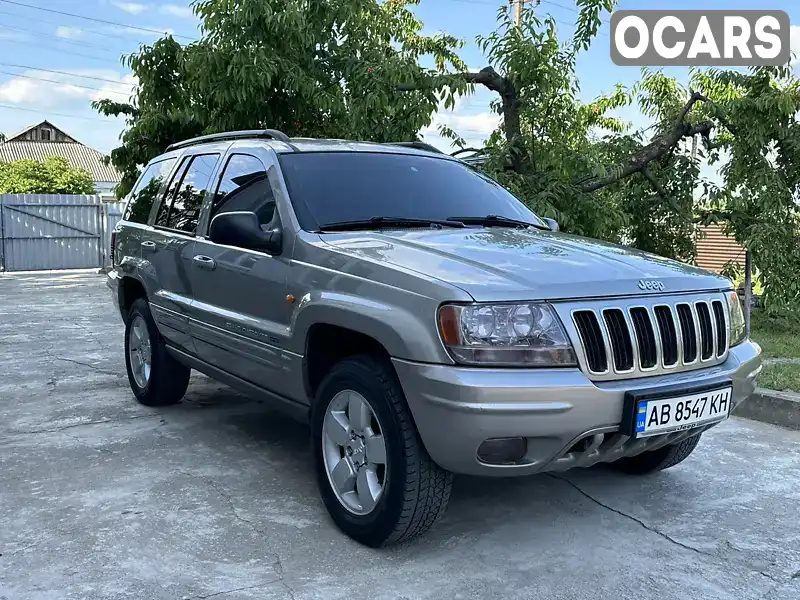 Позашляховик / Кросовер Jeep Grand Cherokee 2002 2.69 л. Автомат обл. Вінницька, Тульчин - Фото 1/21