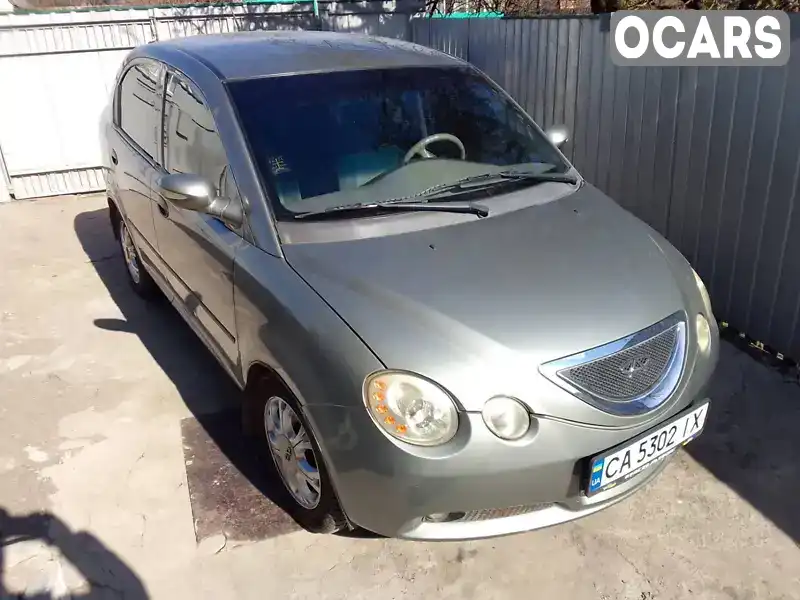 Ліфтбек Chery Jaggi 2008 1.3 л. Ручна / Механіка обл. Черкаська, Сміла - Фото 1/17