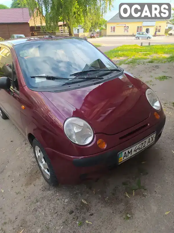 XWB4A11BD7A094442 Daewoo Matiz 2007 Хэтчбек 0.8 л. Фото 1