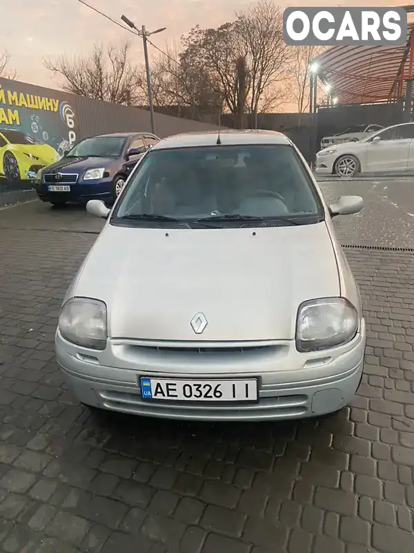 Хетчбек Renault Clio 2001 1.4 л. Ручна / Механіка обл. Дніпропетровська, Дніпро (Дніпропетровськ) - Фото 1/7