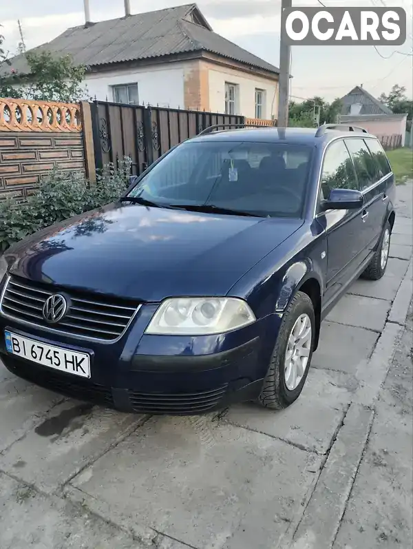 Універсал Volkswagen Passat 2001 1.78 л. обл. Полтавська, Глобине - Фото 1/8