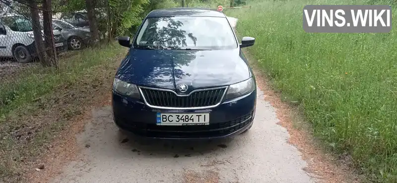 Ліфтбек Skoda Rapid 2014 1.2 л. Ручна / Механіка обл. Львівська, Львів - Фото 1/6