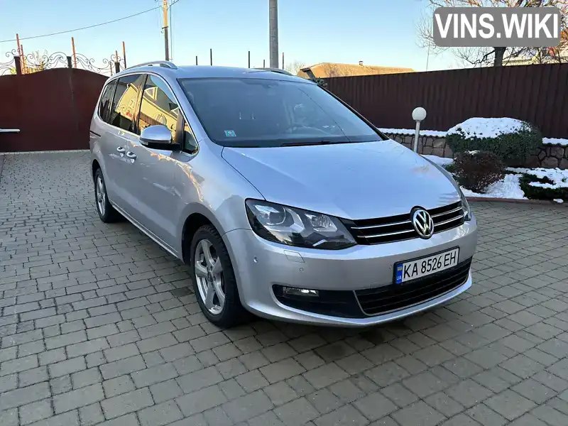 Мінівен Volkswagen Sharan 2015 1.97 л. Автомат обл. Житомирська, Житомир - Фото 1/21