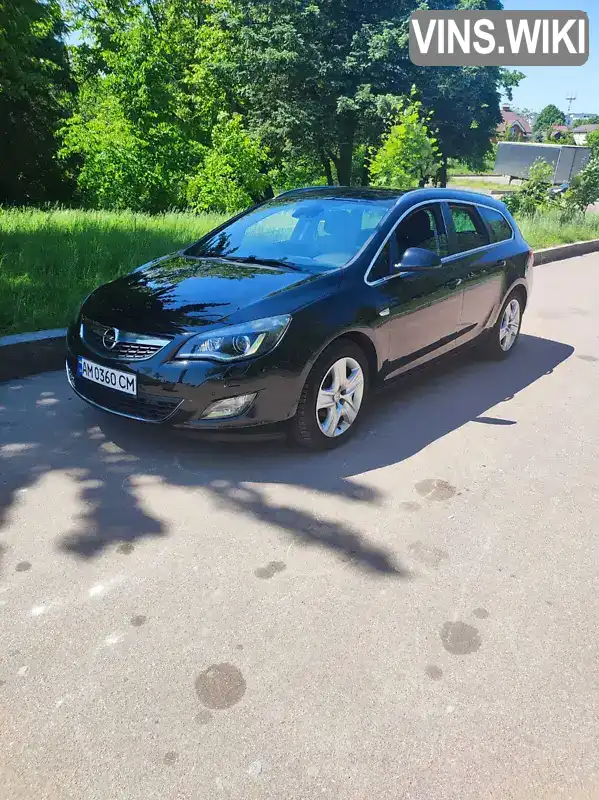 Универсал Opel Astra 2011 1.25 л. Ручная / Механика обл. Житомирская, Житомир - Фото 1/21