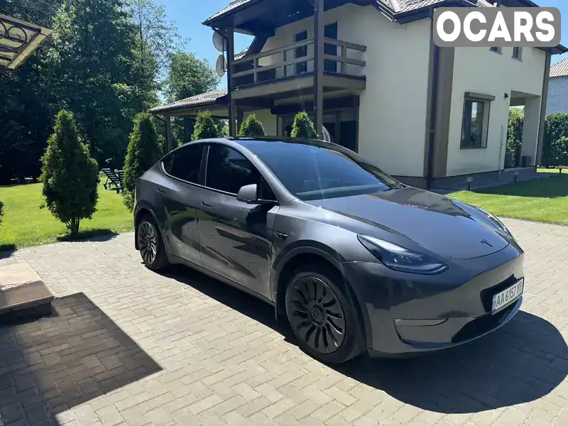 Позашляховик / Кросовер Tesla Model Y 2023 null_content л. Автомат обл. Київська, Богуслав - Фото 1/21