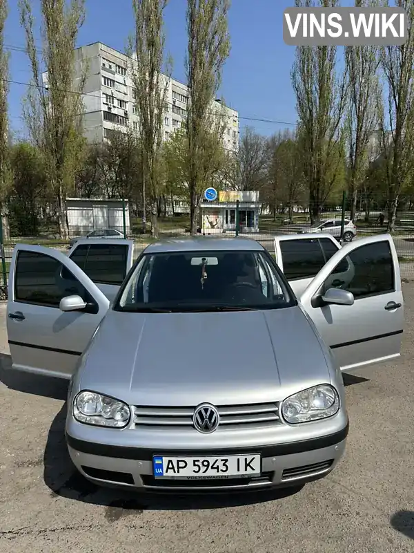 Хетчбек Volkswagen Golf 2001 1.39 л. Ручна / Механіка обл. Запорізька, Запоріжжя - Фото 1/14