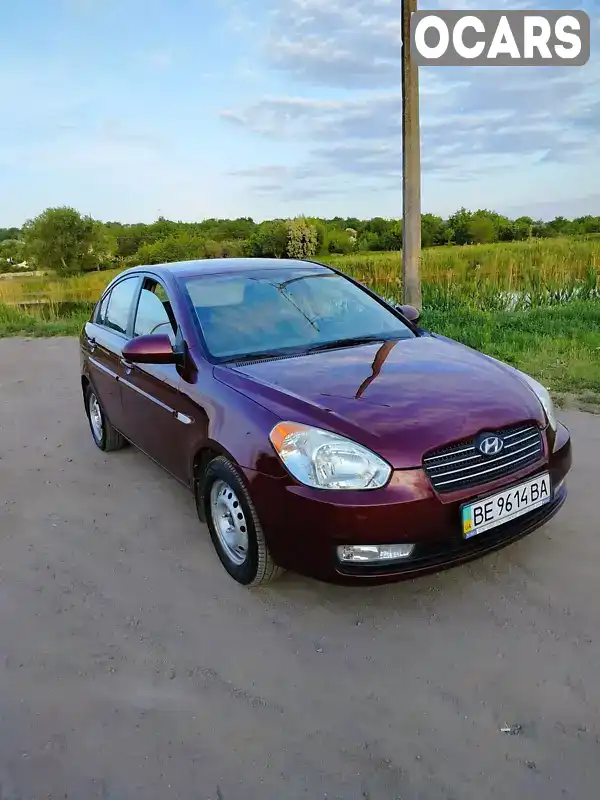 Седан Hyundai Accent 2008 1.6 л. Ручна / Механіка обл. Миколаївська, Вознесенськ - Фото 1/9