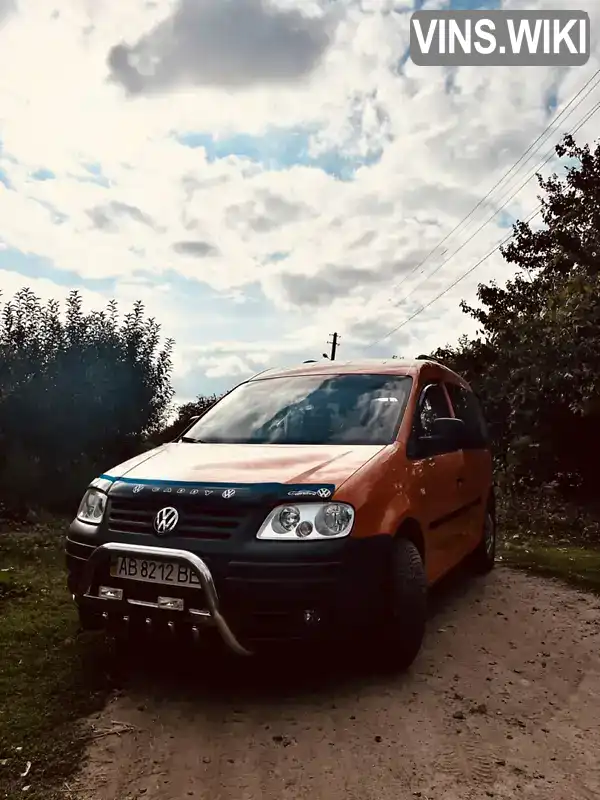 Мінівен Volkswagen Caddy 2005 1.39 л. Ручна / Механіка обл. Вінницька, Літин - Фото 1/21