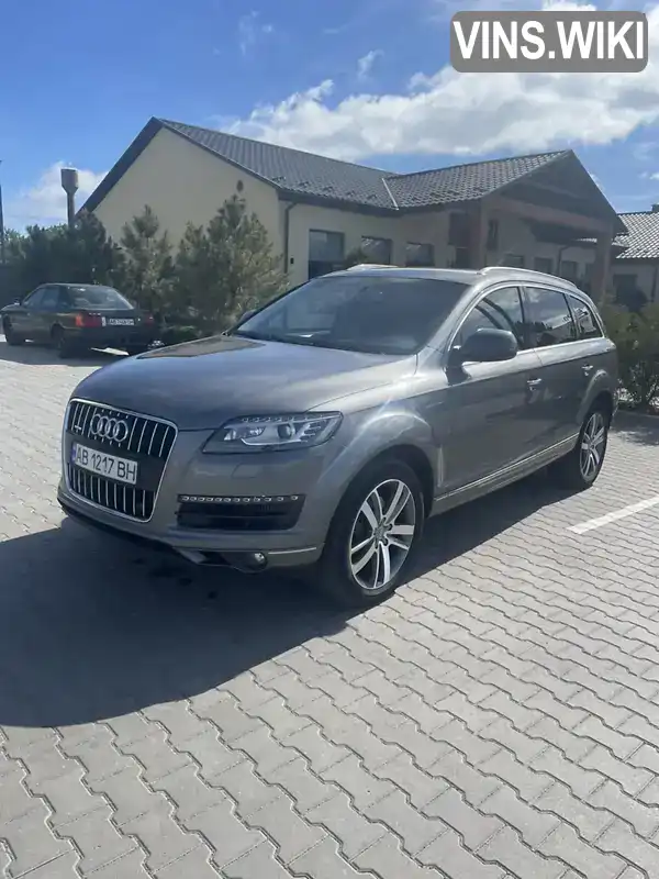 Позашляховик / Кросовер Audi Q7 2012 2.97 л. Автомат обл. Вінницька, Вінниця - Фото 1/21