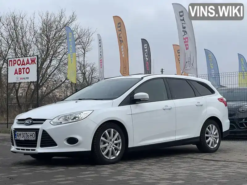 Універсал Ford Focus 2013 1.6 л. Ручна / Механіка обл. Житомирська, Бердичів - Фото 1/21