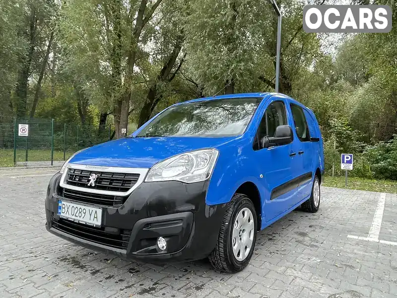 VF37RZKYZHJ572483 Peugeot Partner 2017 Минивэн  Фото 1