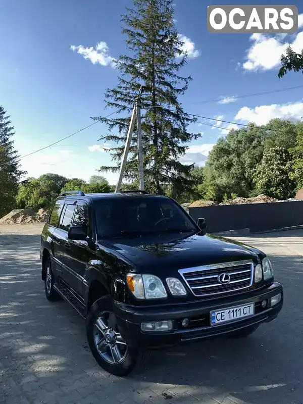 Позашляховик / Кросовер Lexus LX 2005 4.7 л. Автомат обл. Чернівецька, Чернівці - Фото 1/15