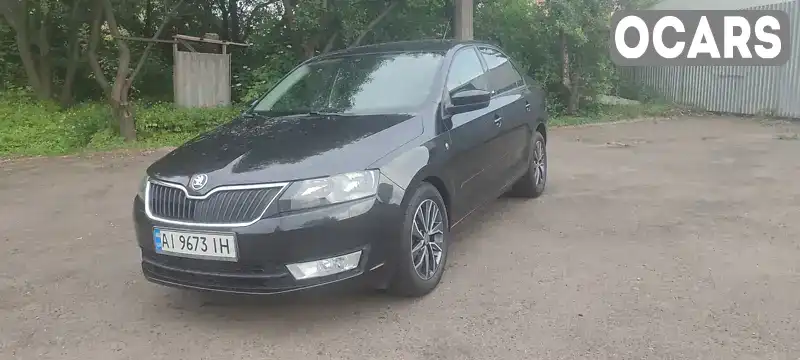 Ліфтбек Skoda Rapid 2015 1.6 л. Ручна / Механіка обл. Київська, Бровари - Фото 1/21