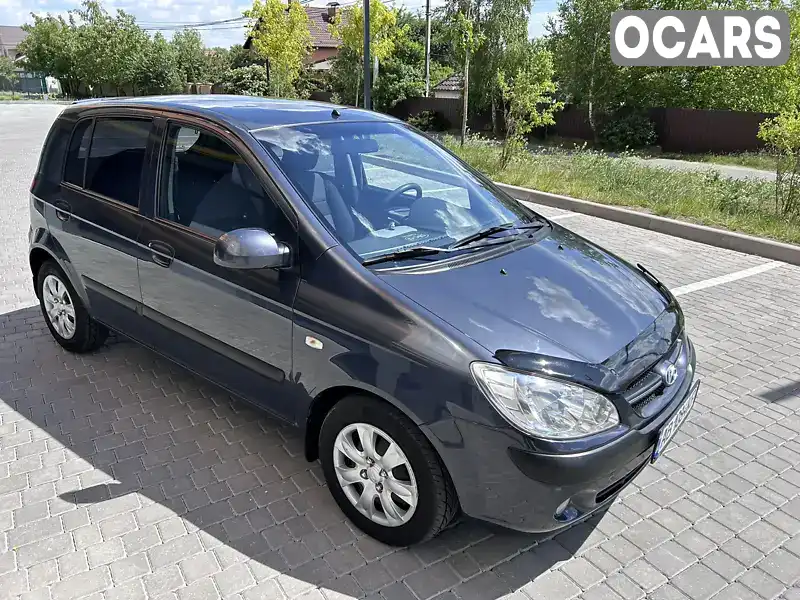 Хетчбек Hyundai Getz 2008 1.4 л. Автомат обл. Вінницька, Вінниця - Фото 1/21