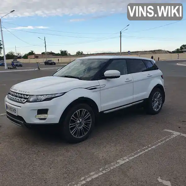 Внедорожник / Кроссовер Land Rover Range Rover Evoque 2012 2.18 л. Автомат обл. Одесская, Измаил - Фото 1/21