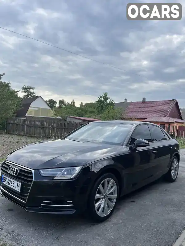 Седан Audi A4 2016 1.98 л. Автомат обл. Житомирська, Звягель - Фото 1/21