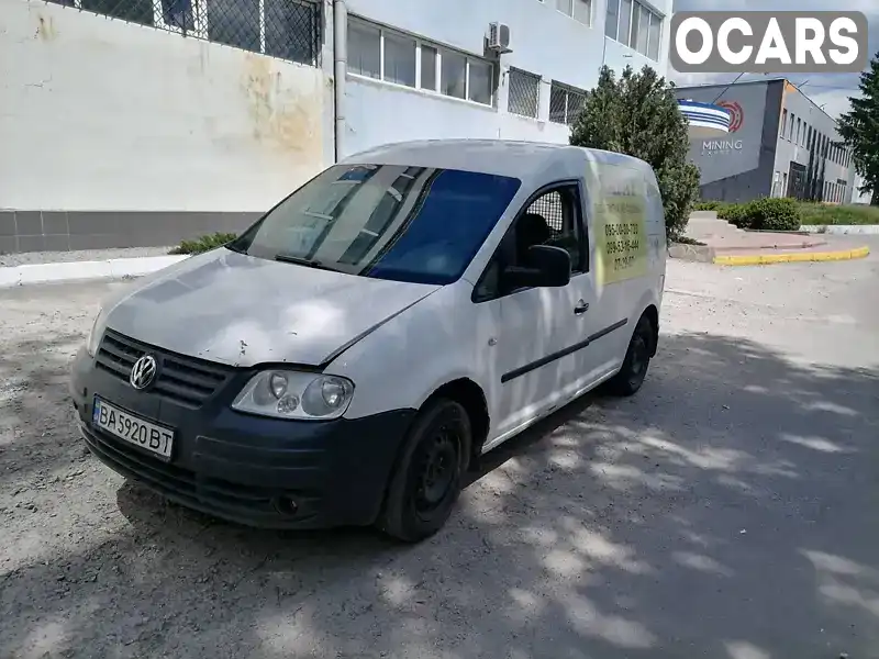 Фургон Volkswagen Caddy 2009 1.9 л. Ручная / Механика обл. Кировоградская, Кропивницкий (Кировоград) - Фото 1/4