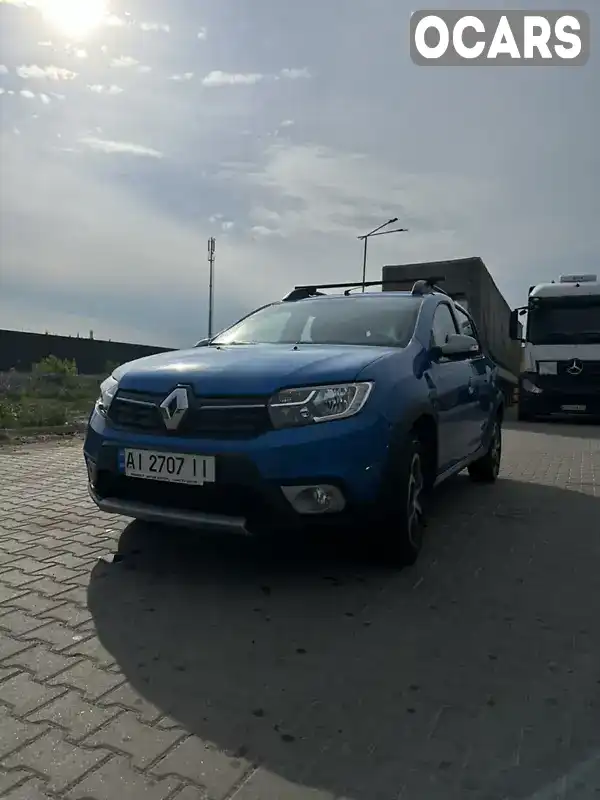 Хетчбек Renault Sandero 2019 1.46 л. Ручна / Механіка обл. Київська, Боярка - Фото 1/10