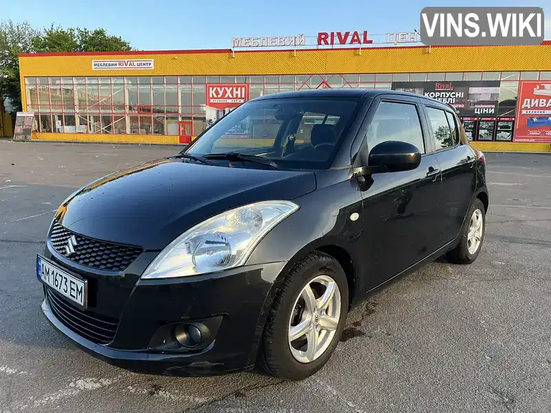 Хэтчбек Suzuki Swift 2013 1.24 л. Ручная / Механика обл. Житомирская, Житомир - Фото 1/14