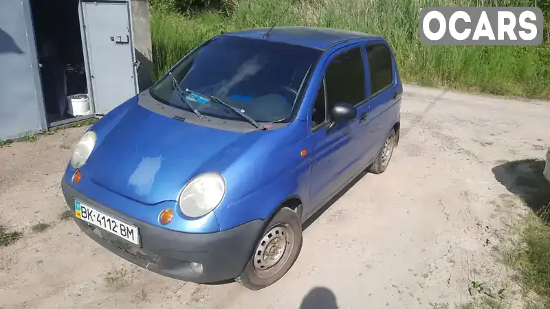 Хетчбек Daewoo Matiz 2007 0.8 л. Ручна / Механіка обл. Рівненська, Рівне - Фото 1/13