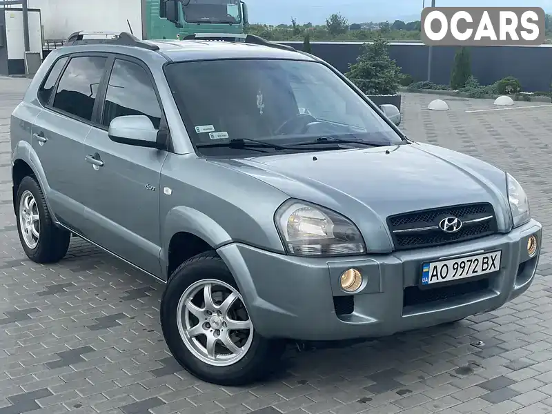 Позашляховик / Кросовер Hyundai Tucson 2004 1.98 л. Автомат обл. Закарпатська, Хуст - Фото 1/18