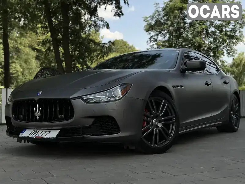 Седан Maserati Ghibli 2013 2.98 л. Автомат обл. Івано-Франківська, Івано-Франківськ - Фото 1/21