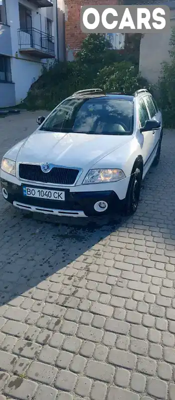 Універсал Skoda Octavia Scout 2008 1.9 л. Ручна / Механіка обл. Тернопільська, Чортків - Фото 1/21