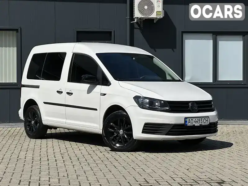 Минивэн Volkswagen Caddy 2018 1.97 л. Ручная / Механика обл. Закарпатская, Мукачево - Фото 1/21