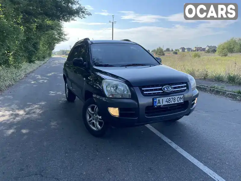 Позашляховик / Кросовер Kia Sportage 2006 1.98 л. Ручна / Механіка обл. Київська, Макарів - Фото 1/20