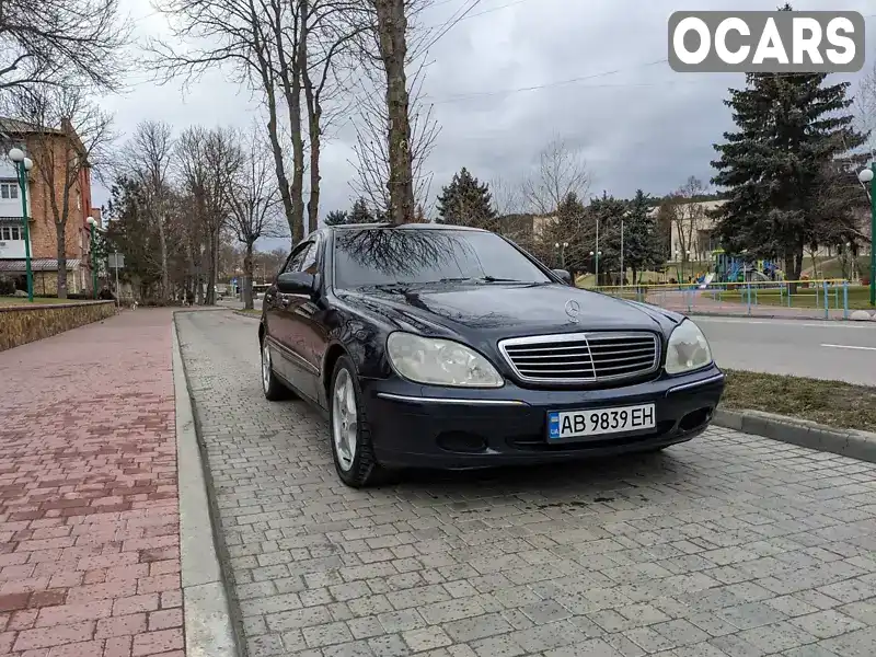 Седан Mercedes-Benz S-Class 2002 3.2 л. Автомат обл. Житомирська, Житомир - Фото 1/9