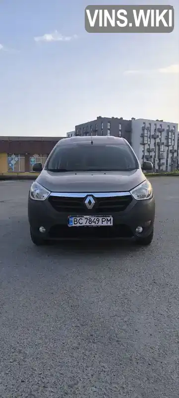 Мінівен Renault Dokker 2015 1.46 л. Ручна / Механіка обл. Львівська, Львів - Фото 1/21