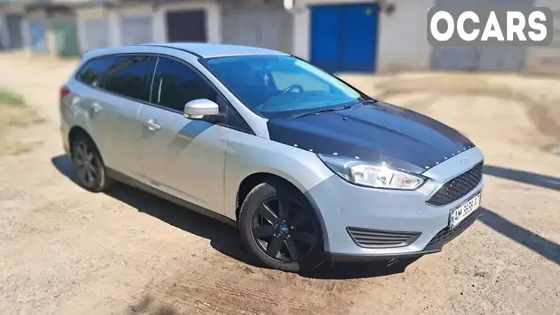 Універсал Ford Focus 2015 1.5 л. Ручна / Механіка обл. Житомирська, Малин - Фото 1/12