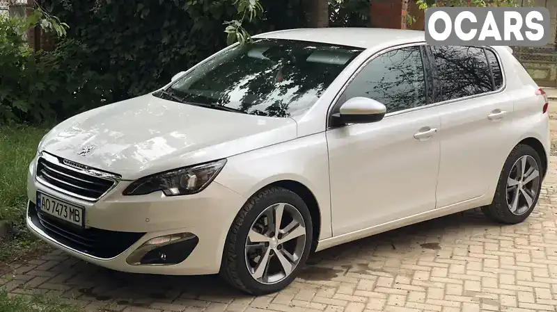 Хетчбек Peugeot 308 2014 1.6 л. Ручна / Механіка обл. Закарпатська, Ужгород - Фото 1/14