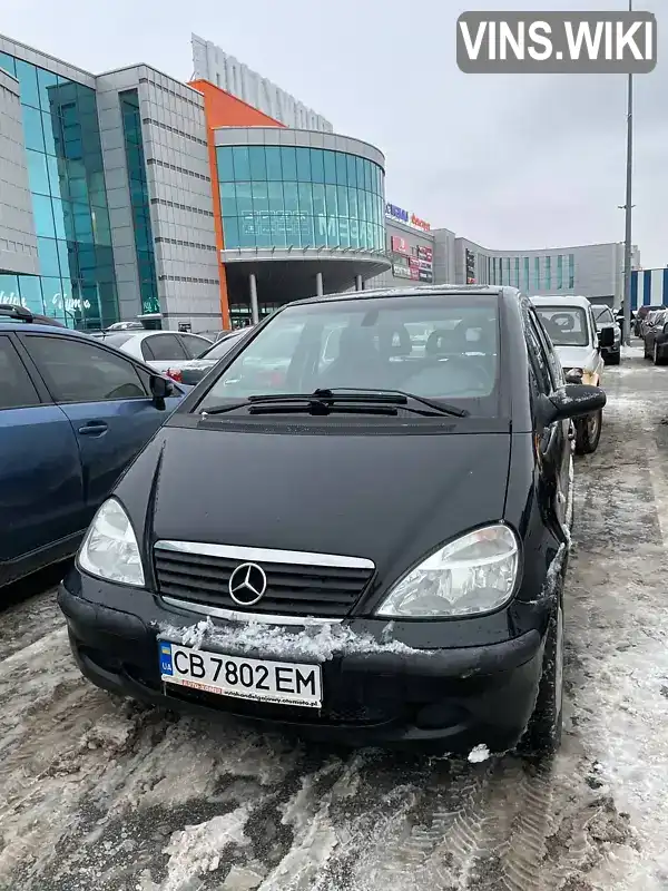 Хетчбек Mercedes-Benz A-Class 2002 1.4 л. Ручна / Механіка обл. Чернігівська, Чернігів - Фото 1/5