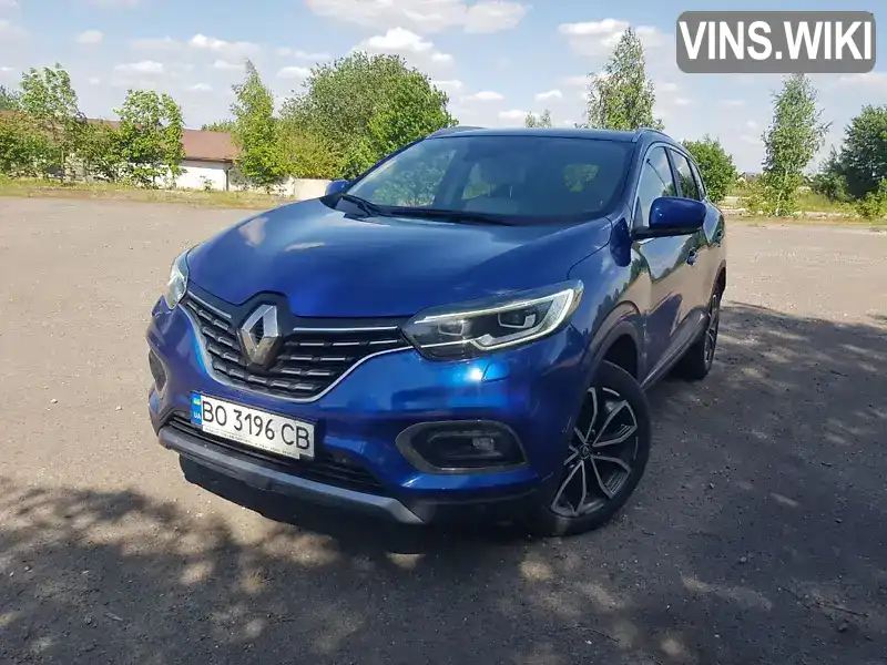 Позашляховик / Кросовер Renault Kadjar 2019 1.6 л. Ручна / Механіка обл. Тернопільська, Кременець - Фото 1/21