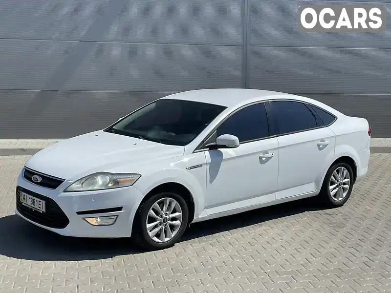 Седан Ford Mondeo 2010 2.3 л. Автомат обл. Київська, Вишневе - Фото 1/21