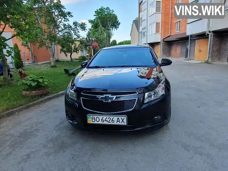 Седан Chevrolet Cruze 2012 1.8 л. Ручна / Механіка обл. Тернопільська, Чортків - Фото 1/15